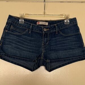 Levi's Women's Indigo Jean Shorts